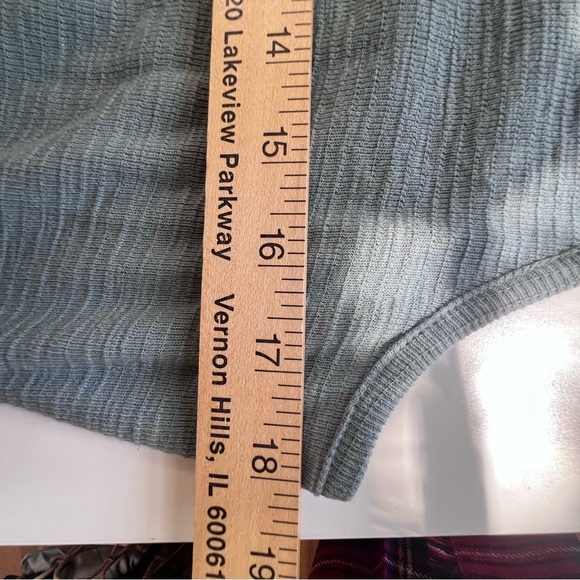 Frye Sleeveless Midi Tank Dress In Desert Blue Boho Coastal Beach Pockets M - Picture 9 of 10